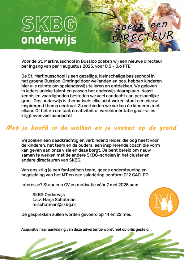 VACATURE SKBG Template V2 Kopie VACATURE SKBG Template V2 Kopie